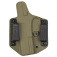Кобура поясная под пистолет Глок (ударопрочный полиамид) песочная