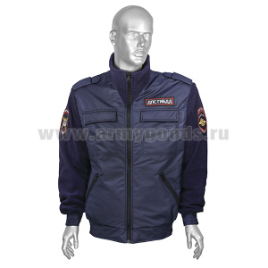 Кофта д/с флисовая ДПС (АНА) (с накладками из ткани 100% ПЭ с ПУ пропиткой)