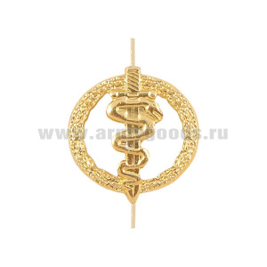 Эмбл. петл. мет. ФСКН зол. (правая)