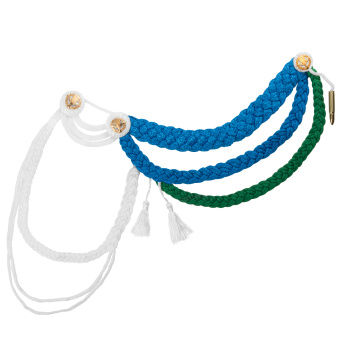 Аксельбант ДМБ цветной ВДВ СНГ