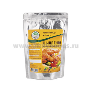 Консервы обеденные Цыпленок с рисом и овощным соусом (325 г) (готовое блюдо в фольге)