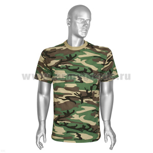 Футболка кулирка кмф зелёная