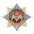Значок мет. Орден-звезда Национальная гвардия