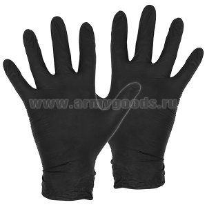 Перчатки нитриловые одноразовые неопудренные нестерильные (L, М) размер по наличию на складе