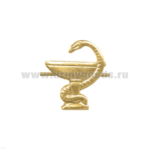 Эмбл. петл. мет. Мед. сл. нов/обр зол. (левая)