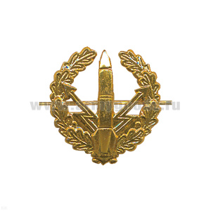 Эмбл. петл. мет. РВСН ст/обр зол.