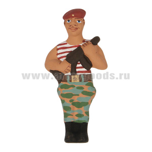 Магнит с керамической фигуркой ВВ