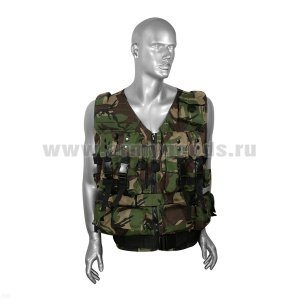 Жилет разгрузочный тактический Армейский "кукла" зеленая (ткань "гретта")