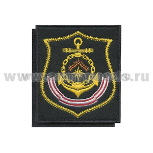 Шеврон вышит. СФ (щит) на липучке (приказ № 300 от 22.06.2015)