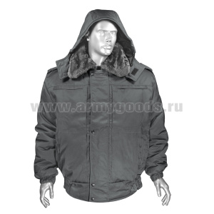 Кртк зим. Оперативка (мод. N) однотонная серая (ткань "гретта") р-ры с 62