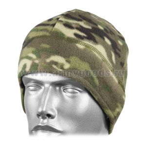 Шапка флисовая двухслойная "мультикам"