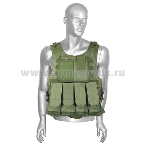 Жилет разгрузочный тактический оливковый