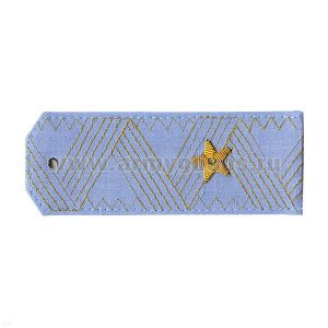 Погоны генерал-майор голубые (ФСБ/ПС ФСБ) на рубашку