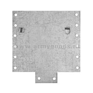 Основа под орденские планки (высота 12 мм, 3 награды в ряд, ст/обр, на булавке) №19