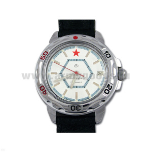 Часы наручные механич. "Командирские" (без автоподзавода) Дизайн циферблата может несколько отличаться от представленного на фото