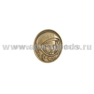 Значок мет. Гагарин (овал) на пимсе