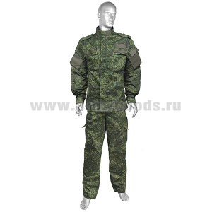 Костюм лет. Полевой ВКБО (на молнии) ткань Мираж-210 "шлифовка" (Русская цифра) (МПА-37)