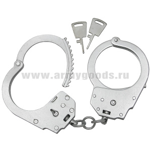 Наручники БР-С "Крот" (серебристого цвета) без фиксатора