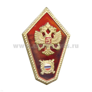 Значок мет. "Гробик" СШМ (средняя школа милиции) жесть