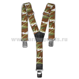 Подтяжки гладкие кмф зел.