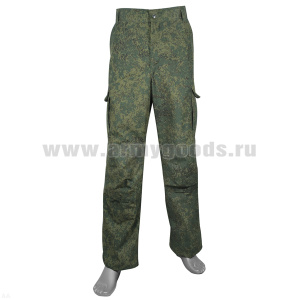 Брюки лет. полевые "русская цифра" (Юдашкин-3, ткань Rip-Stop) р-ры с 62