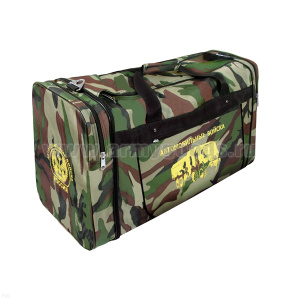 Сумка складная (твердая ткань) большая 60 л кмф зеленая Автомобильные войска