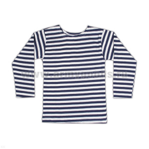 Тельняшка лет. х/б кулирка синяя детская (р-ры с 28 по 42)