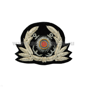 Кокарда канит. (серебро 5%) Морская транспортная инспекция