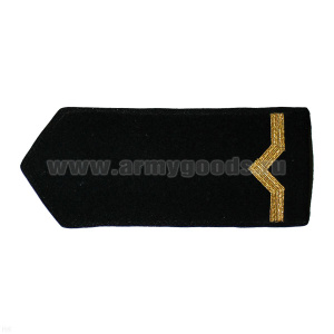 Погоны реч.фл. (жестк., галун) черн.: 1 катег.